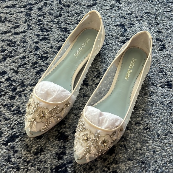 Bella Belle Bridal Flats - Picture 8 of 14